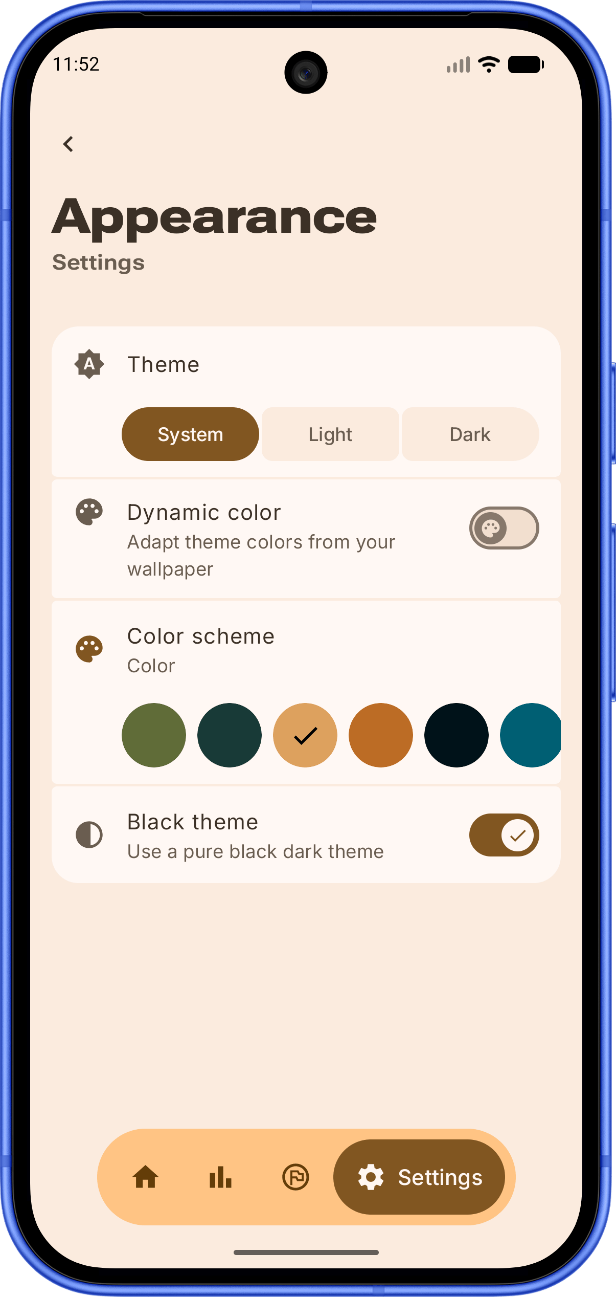 SmartCounter appearance settings
